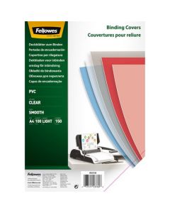 Fellowes PVC Omslag A4 100x150M Klar