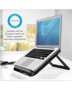 Quicklift Laptopstativ Svart