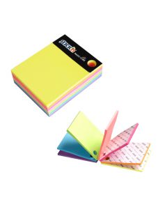 Magic Notiskube 101x76 280 Blad Assorterat Neon