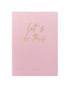 Letts Inspire Helårskalender 2023 Uke Per Oppslag A5 Rosa