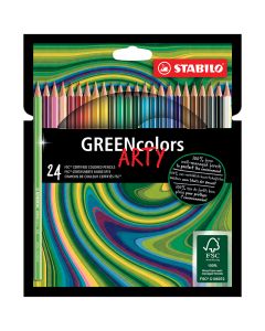 STABILO ARTY GREENcolors 24 Pakke