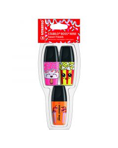 STABILO BOSS Mini 3-Pakk Sweet Friends