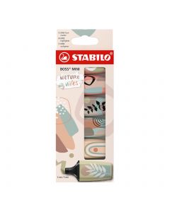 STABILO BOSS Mini Naturevibes 6 Pakke