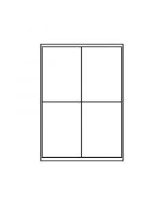 Kopi & Laseretiket 99,1x139mm 100 Pack