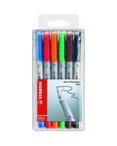 STABILO Overhead Pen Fine 6 Pack