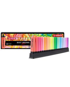 STABILO BOSS Arty Skrivbordsset 23-pakke