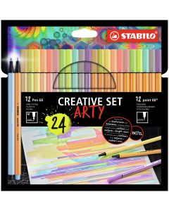 STABILO ARTY Creative Set 24 Pakke