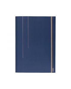 KOZO A4 Strikkmappe Papp Navy