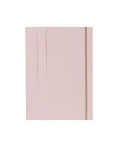 KOZO A4 Strikkmappe Papp Dusty Pink