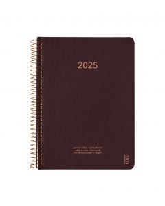 KOZO Kalender 2025 A5 Uke per Oppslag Coffee