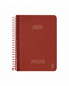 KOZO Kalender 2025 A6 Uke per Oppslag Bric