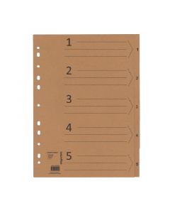 1-5 Register i Kraftpapper