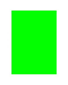 Kartong 50x70 260g 10 ark Neongrønn