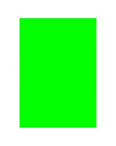Kartong 50x70 260g 10 ark Neongrønn