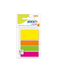 Indeksfliker 3st 45x12 1st 45x25 45 Blad AssorteratNeon