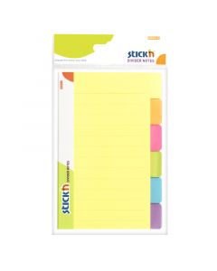 Magic Notisblokk 6st 148x98 10 Blad Linjert Assorterat Neon