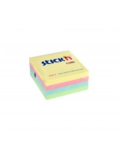 Notiskube 76x76 400 Blad Assorterat Pastell