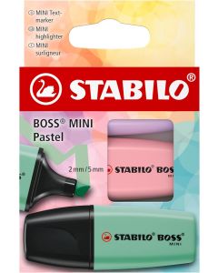 STABILO BOSS Mini Pastell 3 Pack
