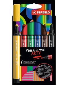 STABILO ARTY Pen 68 MAX 6 Pakke