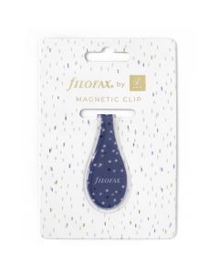 Filofax Magnet Indigo Clip