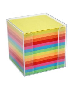 Block Cube Med Holder Farget