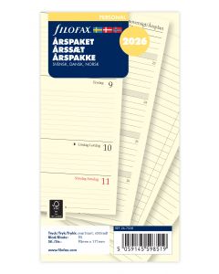 Årspakke Personal 2026 Uke Per Opslag Svensk/Dansk/Norsk
