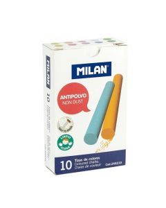 MILAN Støvfrie Fargestifter Farger 10 Pack