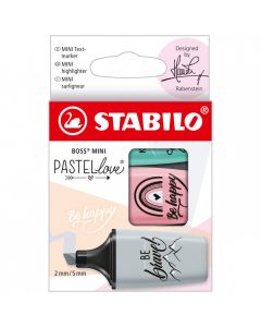 STABILO BOSS MINI Pastellove 3 Pakke