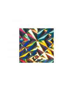 Folie 40 x 100 cm Selvklebende Holografisk Spectral Silver